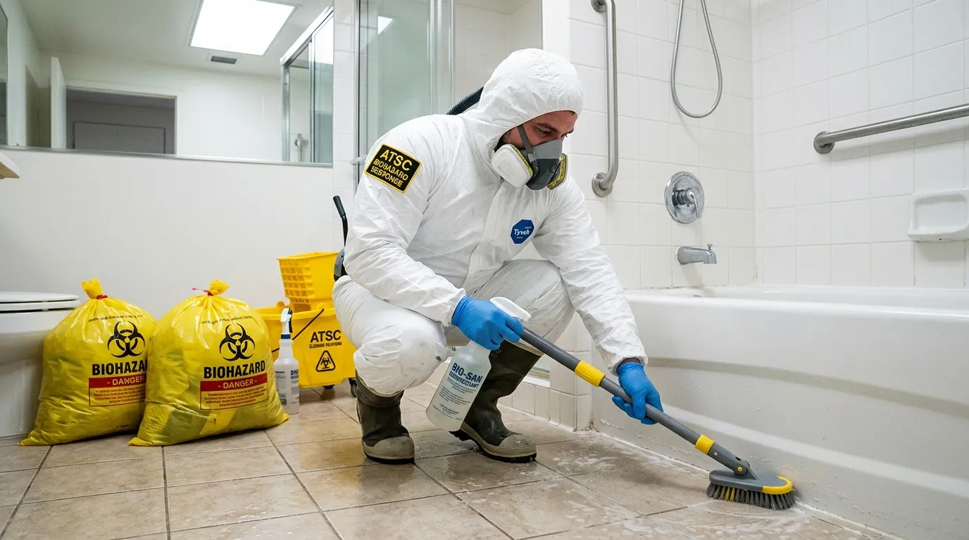 Decontamination equipment deployed for Blood Cleanup in South Pasadena